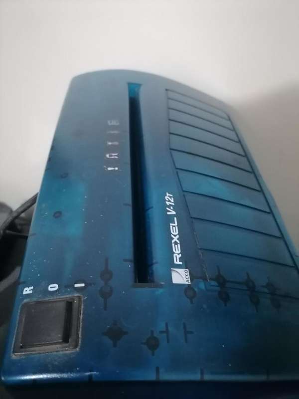 *REXEL V-12T PROFESSIONAL SCHREDDER*WORKING 100%*