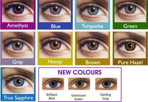 Freshlook Colour Eye Contact Lenses