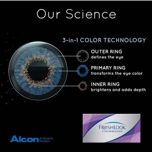 Freshlook Colour Eye Contact Lenses