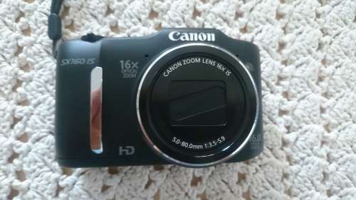Canon SX160IS camera with 16x optical zoom
