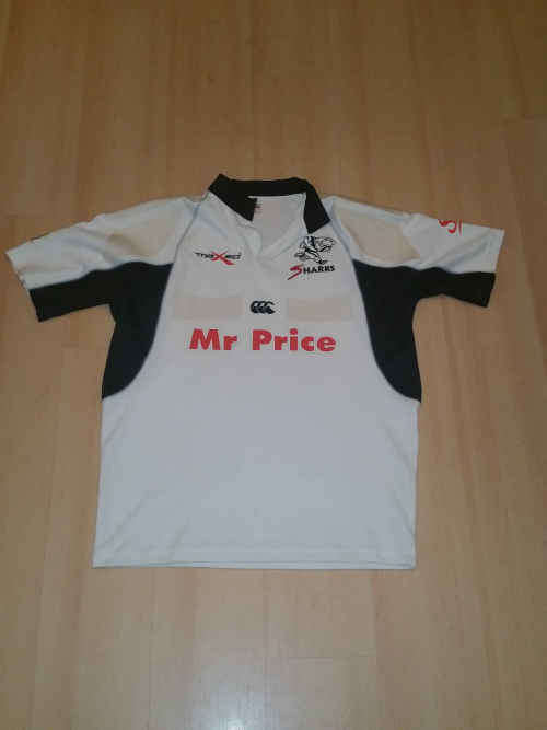 Sharks Super14 Away Jersey - Player Issue (Not match worn as no number )