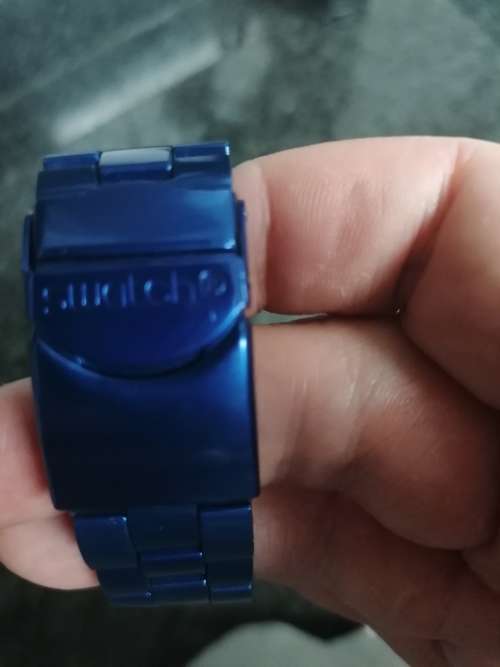 SWATCH IRONY DIAPHANE ALUMINIUM WATCH CHRONOGRAPH
