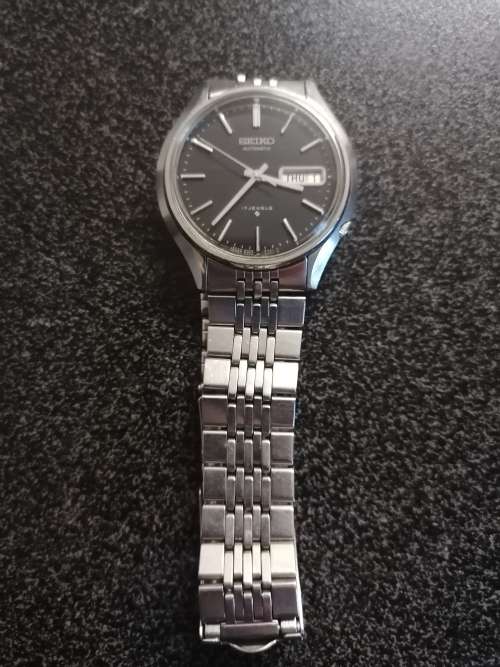 VINTAGE SEIKO DAY & DATE AUTOMATIC 17 JEWELS BRILLIANT CONDITION