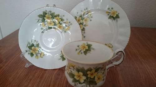 PARAGON TRIO "PRIMROSE" TRIO ROYAL ALBERT