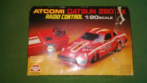 Datsun 280 ZX ,Atcomi ,Radio Control Car ,1/20 Scale Asahi Corp.Made in Hong Kong with Box