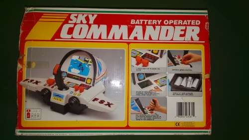 Rare Vintage Playwell 1989 Retro Sky Commander , Battery Operated Game