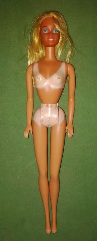 Vintage Barbie Doll Made In Philippines , Mattel Inc. 1966