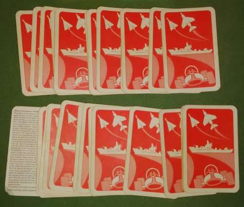 Vintage Ace Trump Card Game, German Cars ,7658/2 Made In Western Germany