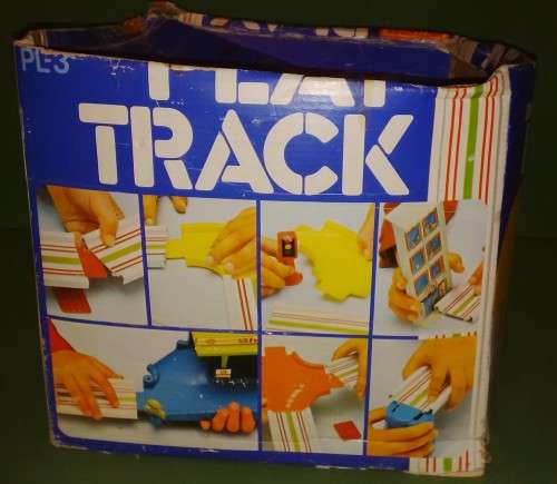 Vintage Matchbox 1977 Lesney Play Track Set With Box