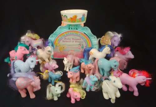 Vintage My Little Pony Collection Of 19