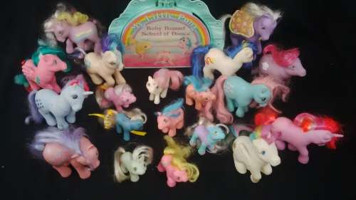 Vintage My Little Pony Collection Of 19