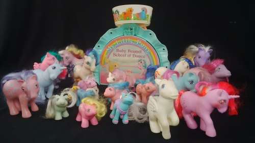 Vintage My Little Pony Collection Of 19