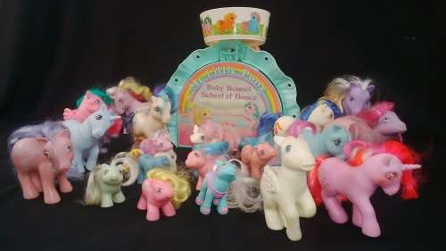 Vintage My Little Pony Collection Of 19