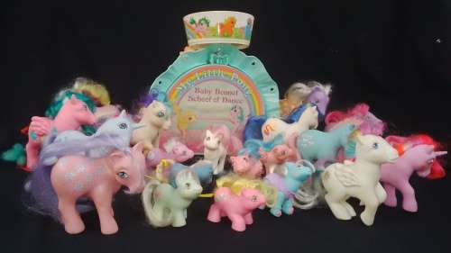Vintage My Little Pony Collection Of 19