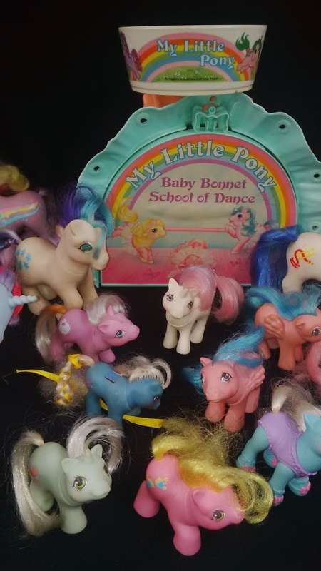 Vintage My Little Pony Collection Of 19