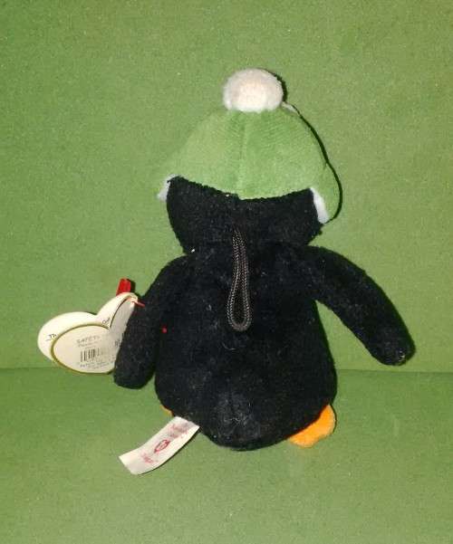 TY Beanie Baby ,Baby Beanies Toboggan Penguin With Tags