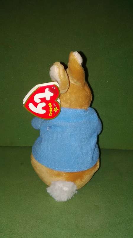 TY Beanie Baby The Tale Of Peter Rabbit With Tags In Great Condition