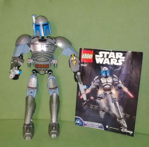 Lego Star Wars 75107 Boba Fett Buildable Figure Complete With Instructions Book