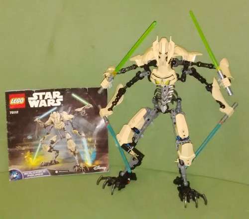 Lego Star Wars 75112 General Grievous Buildable Figure, Complete With Instructions Book