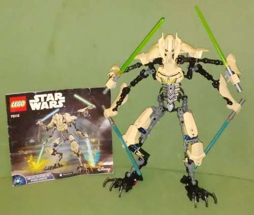 Lego Star Wars 75112 General Grievous Buildable Figure, Complete With Instructions Book