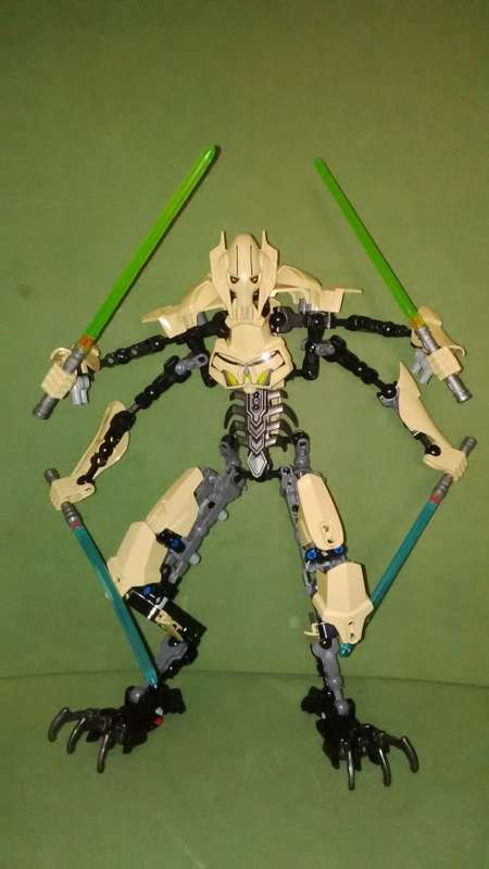 Lego Star Wars 75112 General Grievous Buildable Figure, Complete With Instructions Book