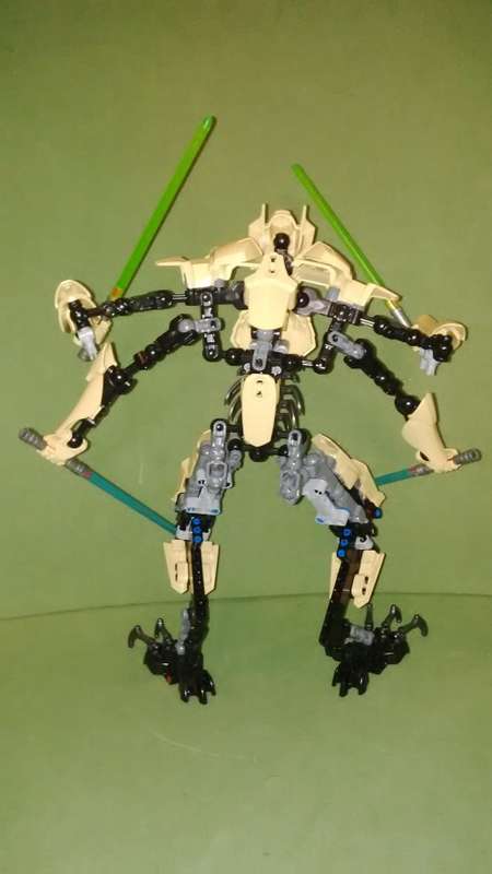 Lego Star Wars 75112 General Grievous Buildable Figure, Complete With Instructions Book