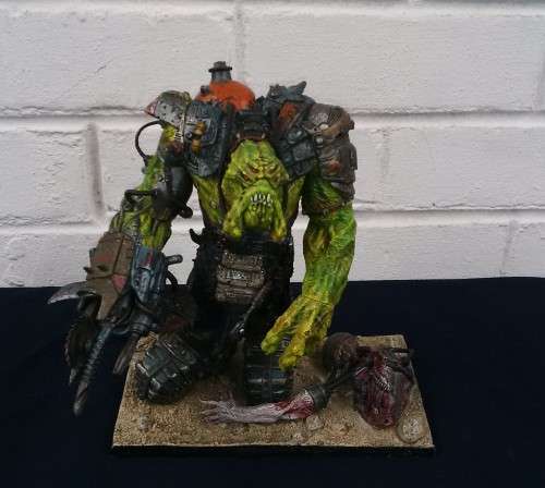 Stan Winston Creatures, Horgg, Mutant Earth 2001 Statue/Posable Action Figure On Its Base Plate