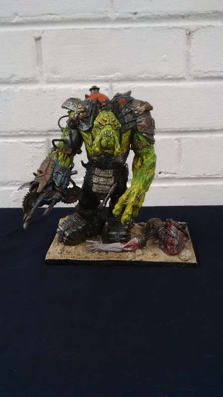 Stan Winston Creatures, Horgg, Mutant Earth 2001 Statue/Posable Action Figure On Its Base Plate