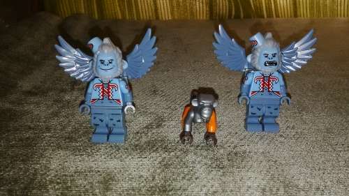 Original Lego Rare Set Of 3 Awesome Mini Figures