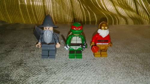 Original Lego Set Of 3 Awesome Mini Figures