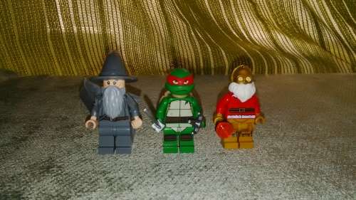 Original Lego Set Of 3 Awesome Mini Figures