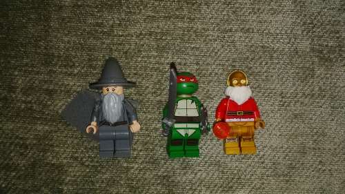 Original Lego Set Of 3 Awesome Mini Figures
