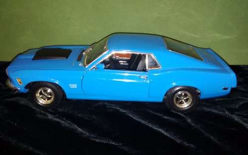 1970 Mustang Boss 429, Scale:1/18, No.73154 By Motormax, Die-Cast Model In Mint Condition