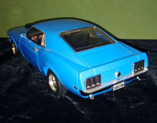 1970 Mustang Boss 429, Scale:1/18, No.73154 By Motormax, Die-Cast Model In Mint Condition