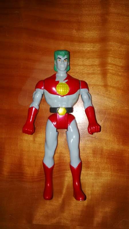 1991 Captain Planet Loose Action Figure In Very Good Condition