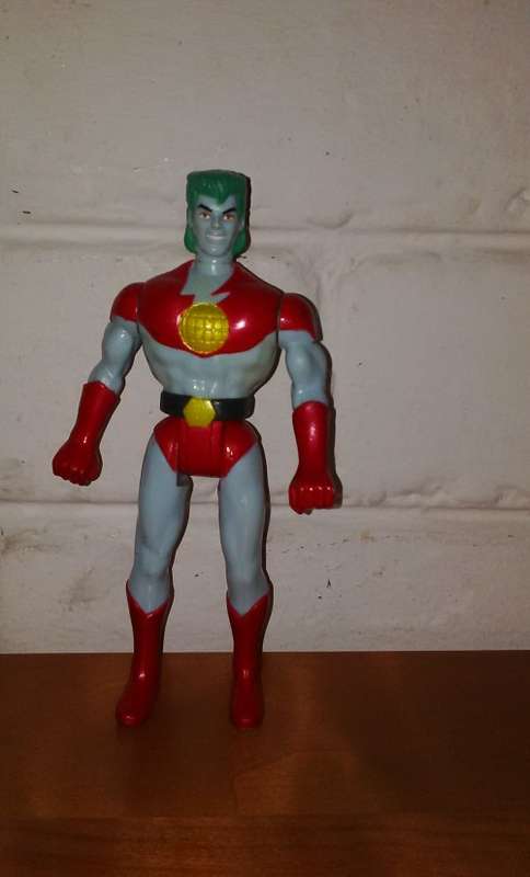 1991 Captain Planet Loose Action Figure In Very Good Condition