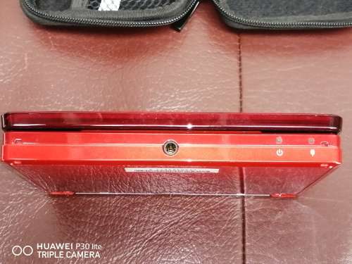 Nintendo 3DS Flame Red Hand Held Game In Like New Condition And Working Perfectly