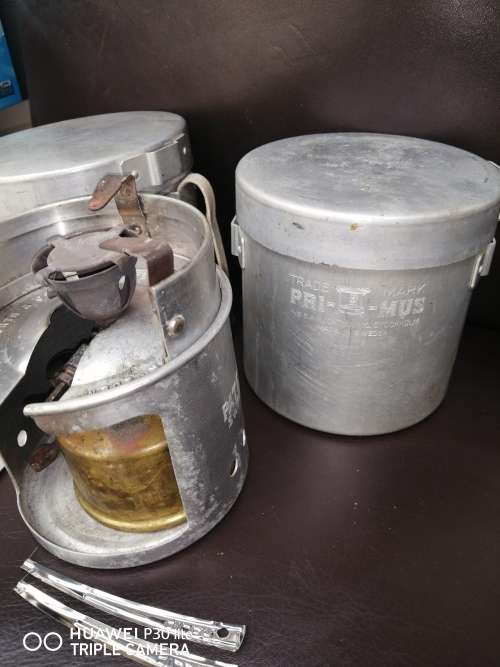 Vintage Pri-Mus Compact Stove No.71 Made In Sweden, B.A.Hjorth and Co., Stockholm