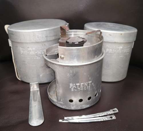 Vintage Pri-Mus Compact Stove No.71 Made In Sweden, B.A.Hjorth and Co., Stockholm