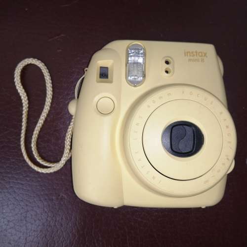 Fujifilm Instax Mini 8 Instant Camera, 60mm Focus Range, 0.6m, Untested