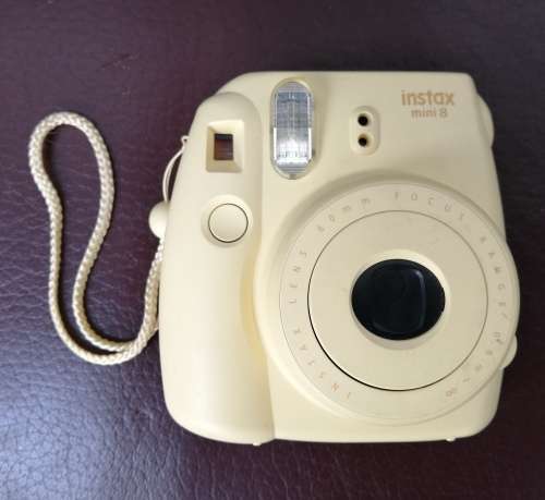 Fujifilm Instax Mini 8 Instant Camera, 60mm Focus Range, 0.6m, Untested