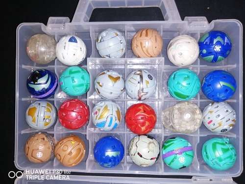Bakugan Battle Brawlers Set Of 24 In New Condition With Its Plastic Case