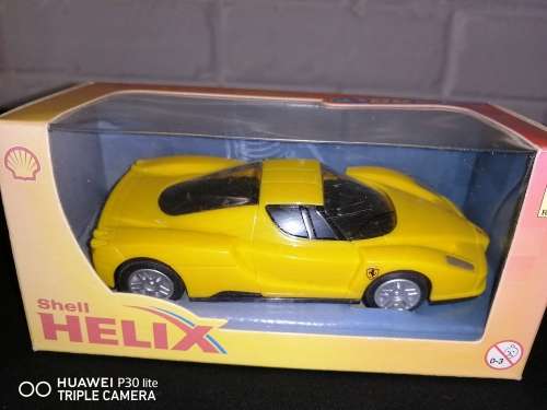 Shell Helix Limited Edition Hotwheels Ferrari Plastic Car Model In Box
