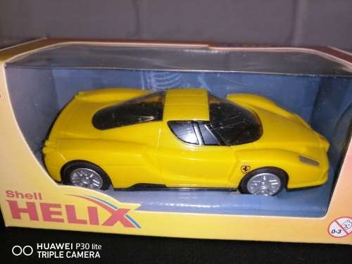 Shell Helix Limited Edition Hotwheels Ferrari Plastic Car Model In Box