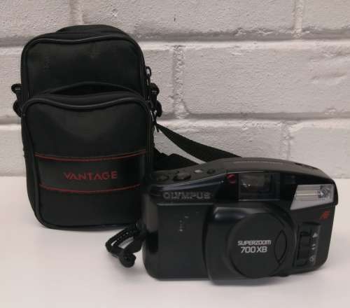 Vintage Olympus AF 35mm Film Camera Super zoom 700 XB With Extra Big Viewfinder (Tokyo Japan)