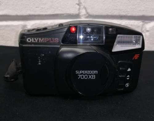 Vintage Olympus AF 35mm Film Camera Super zoom 700 XB With Extra Big Viewfinder (Tokyo Japan)