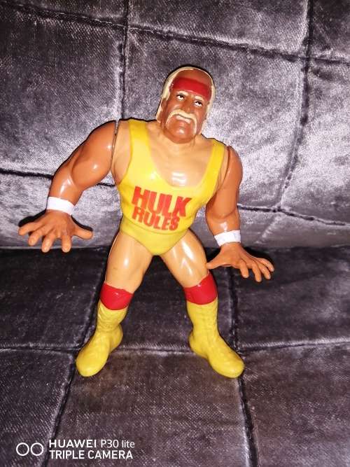 1990 Hulk Hogan Action Figure By Titan Sports Inc. In Near Mint Condition