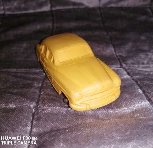 Vintage Tomte Laerdal Ford Vedette, Stavanger Norway, Vinyl Plastic Model Car