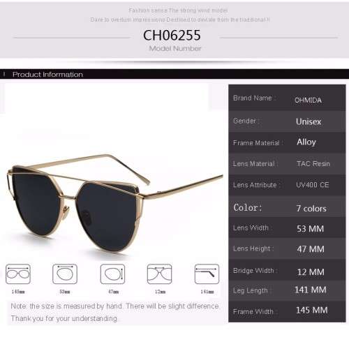 ALLOY Cat eye Women Retro mirror sunglasses SALE!