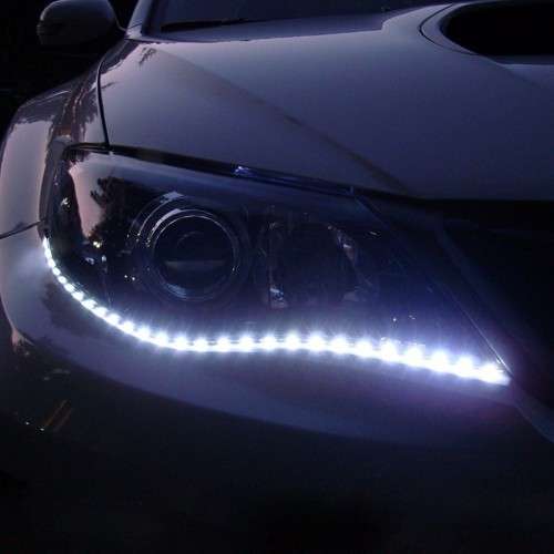 2pcs Strip Light DRL Waterproof Flexible LED 30cm 15SMD